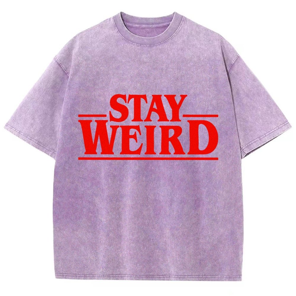 Strange Weird Vintage Distressed T-shirt
