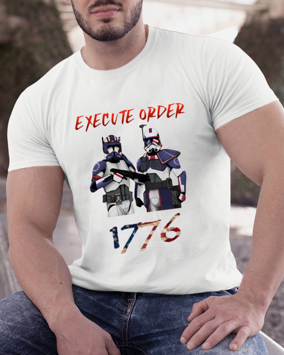 Execute Orde 1776 Independence Day Geeky T-Shirt