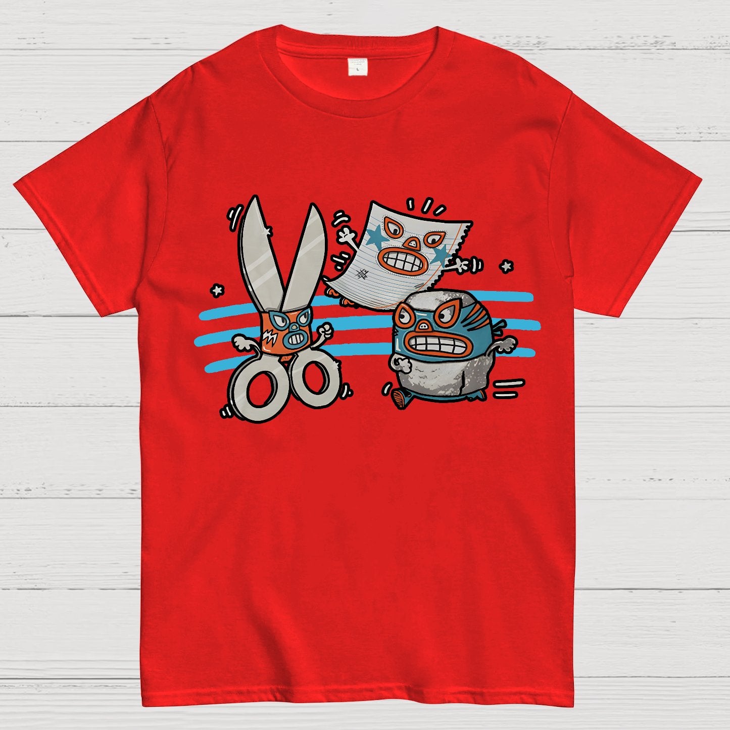 Rock, Paper, Scissor Geek T-Shirt