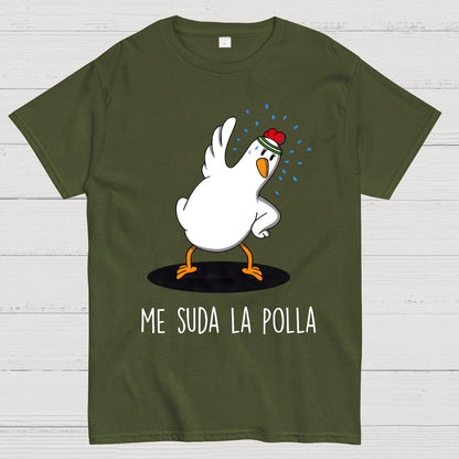 Me Suda La Polla I Don't Give A Damn Geek T-Shirt