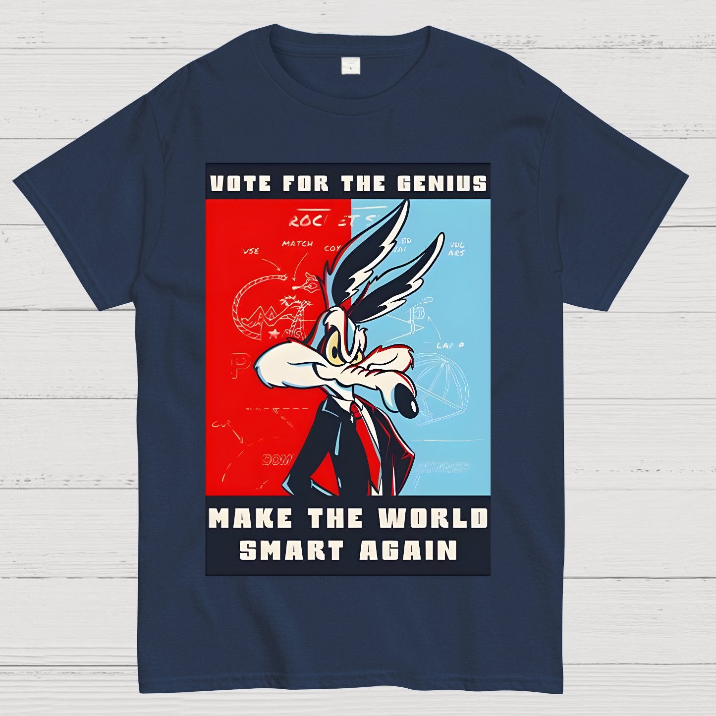 Make The World Smart Again Geek T-Shirt