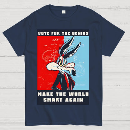 Make The World Smart Again Geek T-Shirt