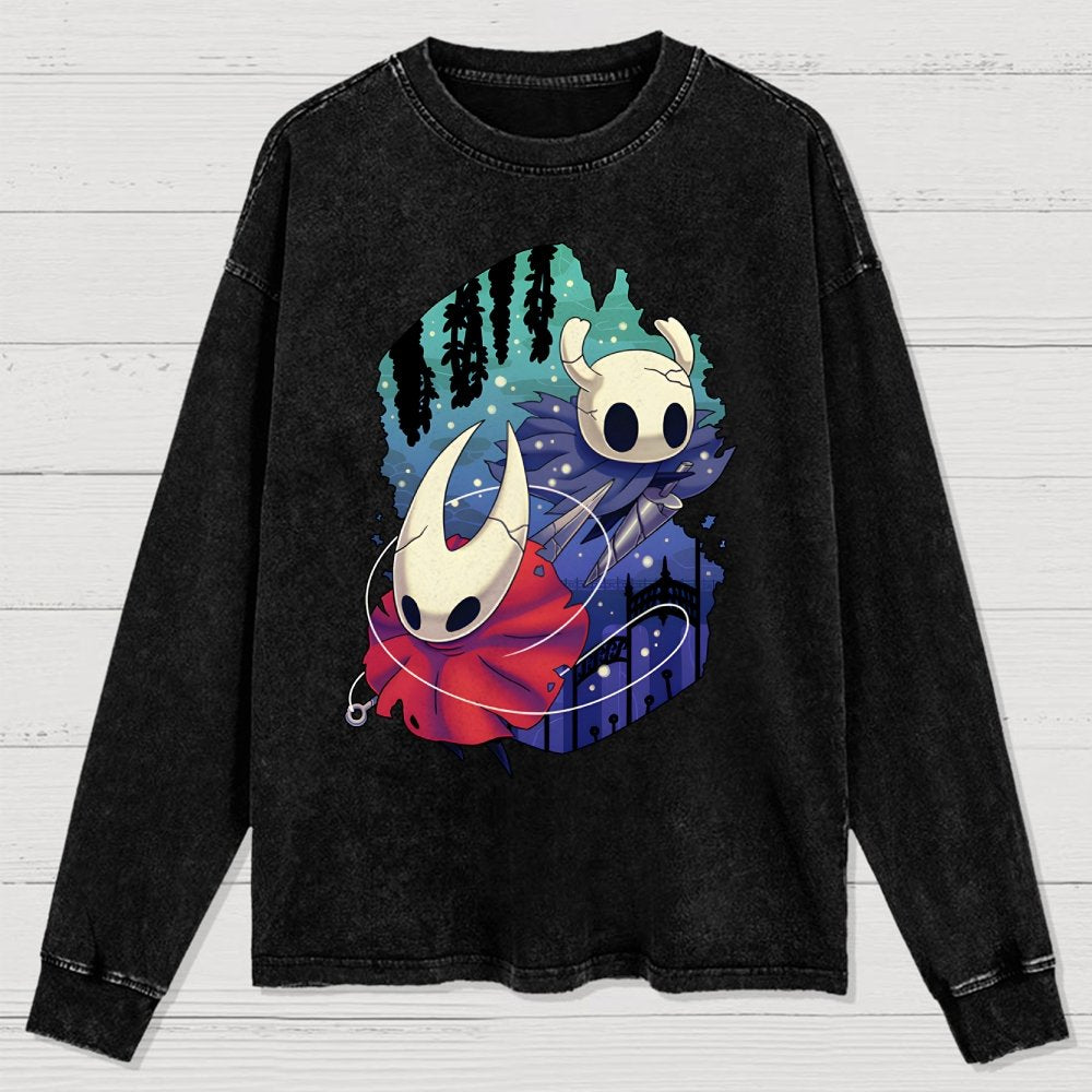 Protector and Knight Washed Long Sleeve Tee