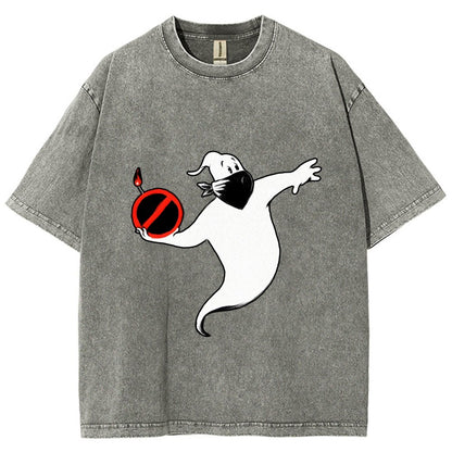 Spooksy Vintage Distressed T-shirt