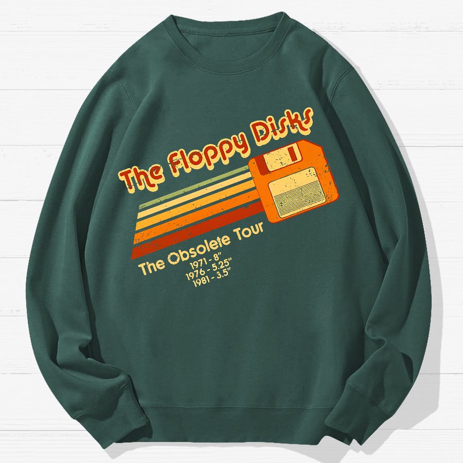 The Floppy Disks Geek Cotton Sweatshirt