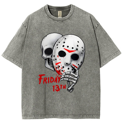 Friday 13th Vintage Distressed T-shirt