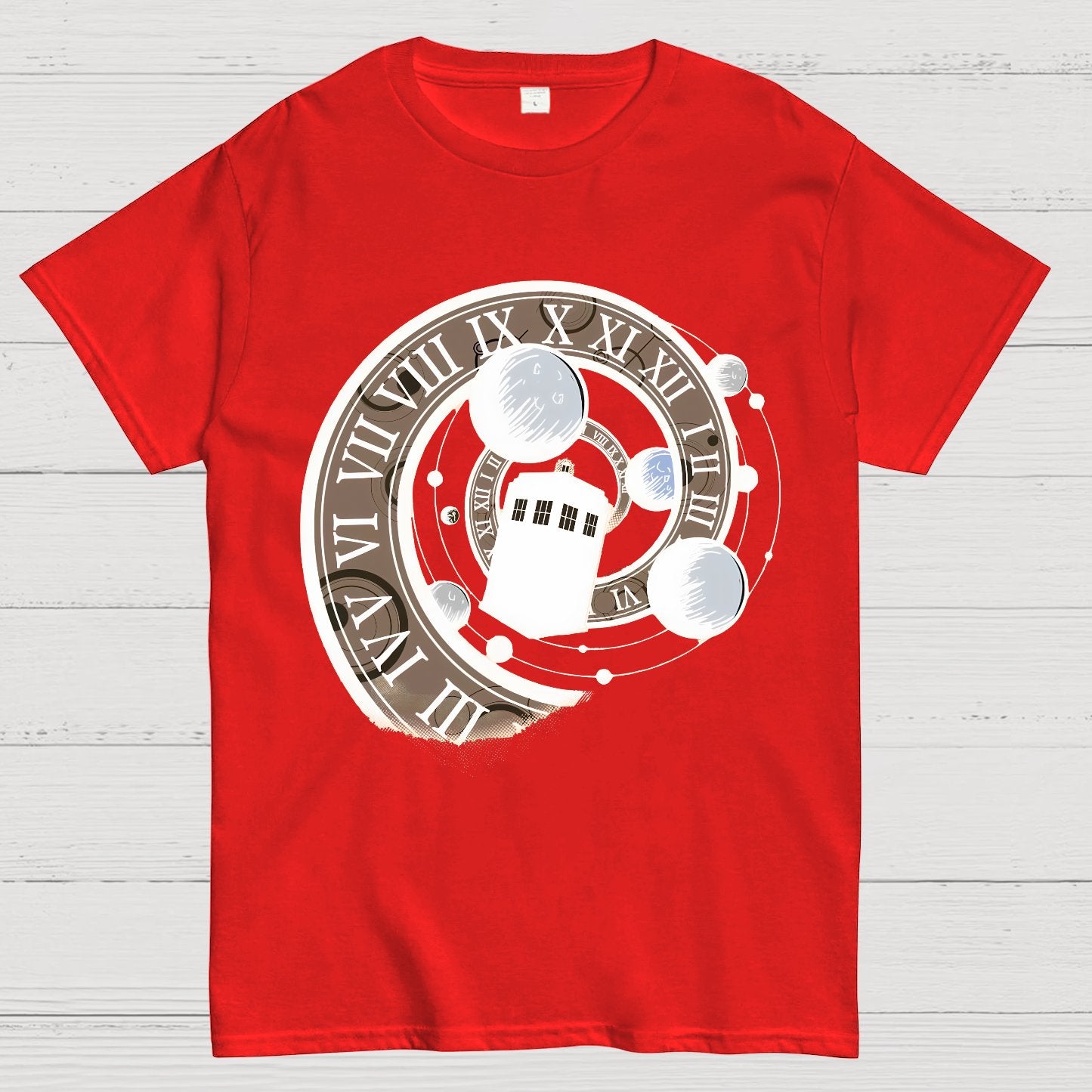 Time Travel Box Geek T-Shirt