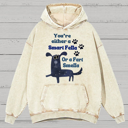 Funny Dog Puns Vintage Distressed Hoodie