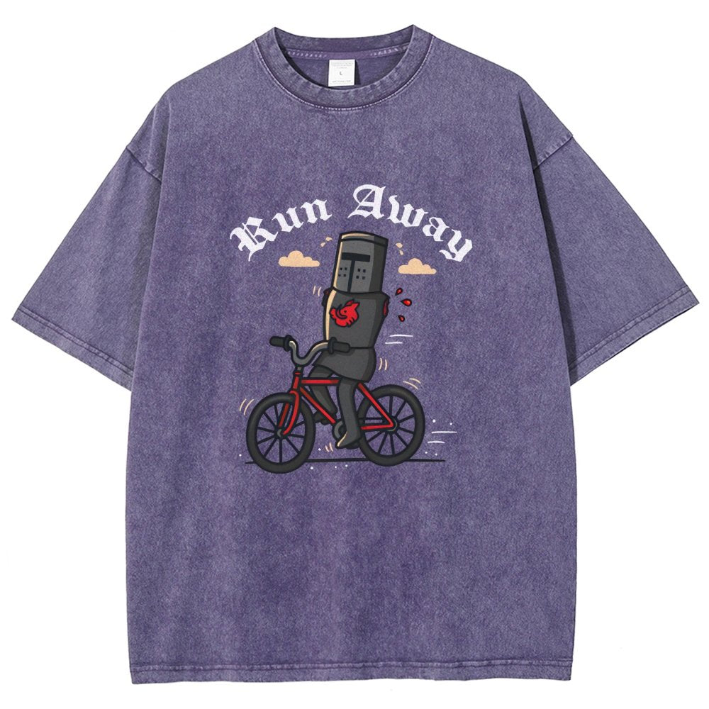 Run Away Vintage Distressed T-shirt