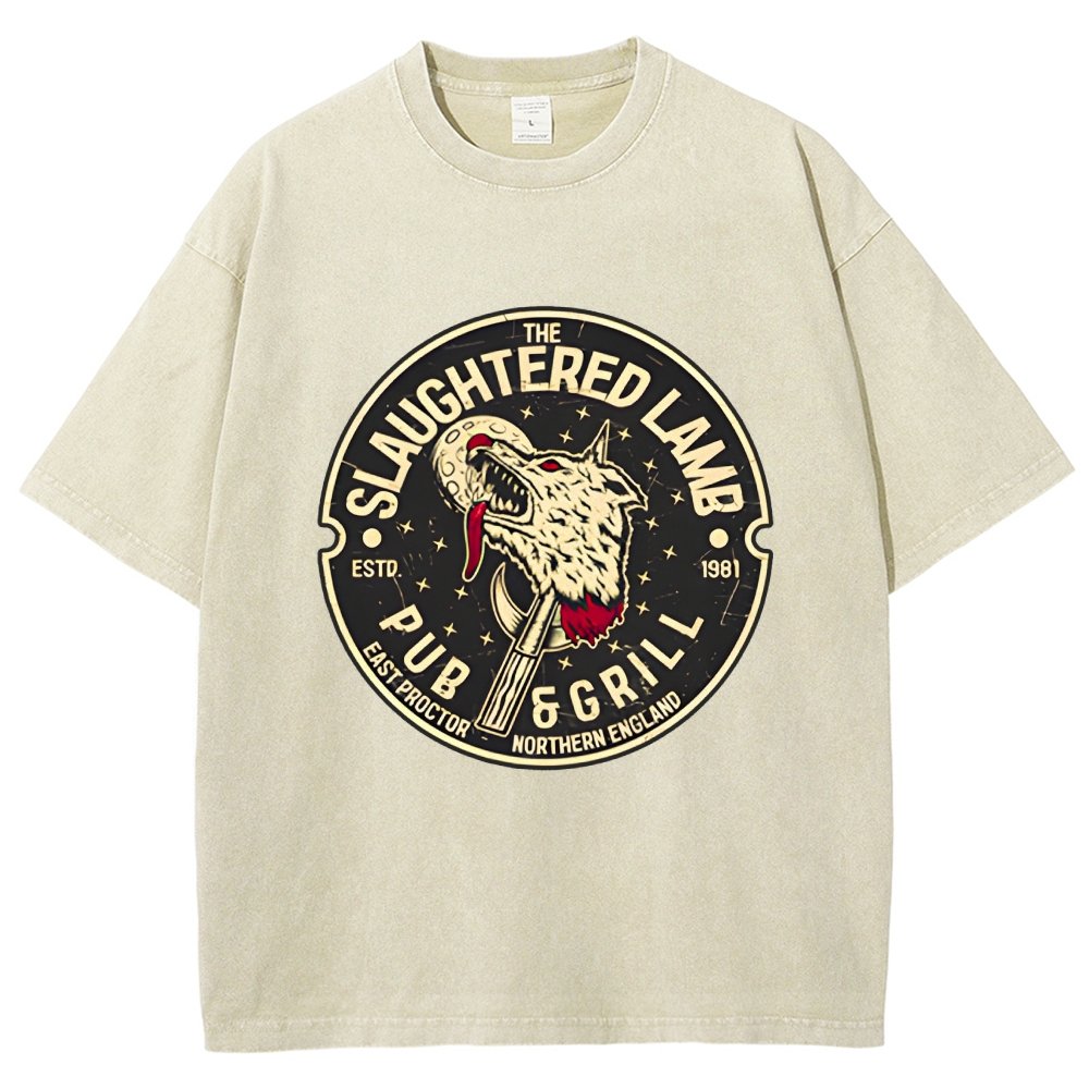 The Slaughtered Barn Vintage Distressed T-shirt