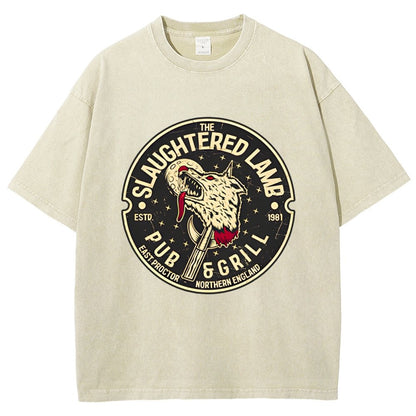 The Slaughtered Barn Vintage Distressed T-shirt