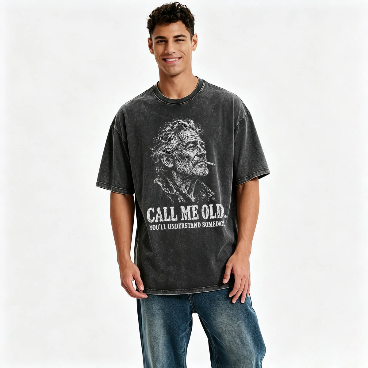 Call Me Old. You'll Understand Someday. | Funny Vintage Graphic T-Shirt