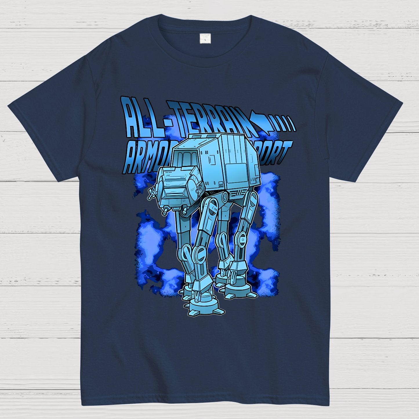 Mega Terrain Mecha Transport Geek T-Shirt