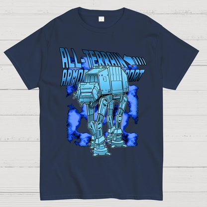 Mega Terrain Mecha Transport Geek T-Shirt