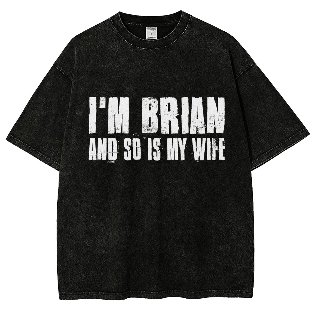 I'm Fred And So Is My Wife Vintage Distressed T-shirt