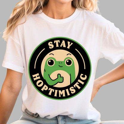 Stay Hoptimistic Geek T-Shirt