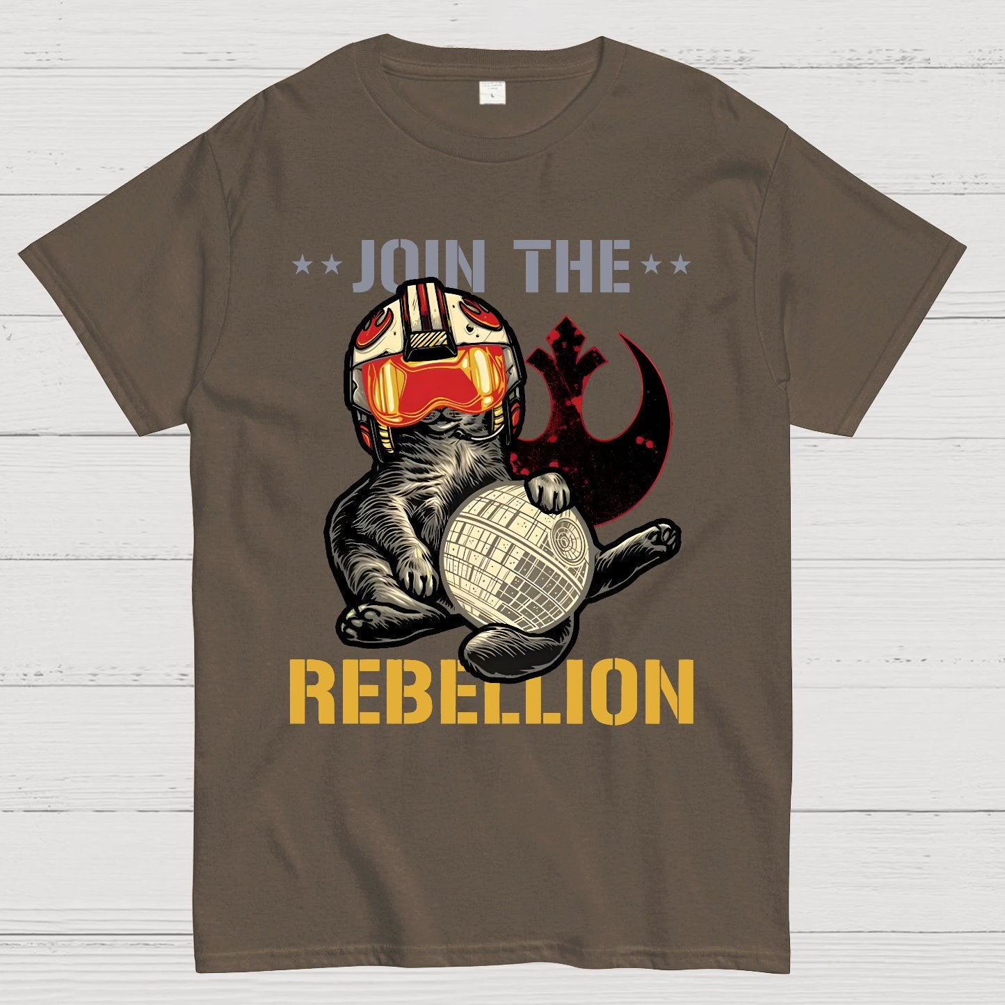 Join the Cat Rebellion Geek T-Shirt