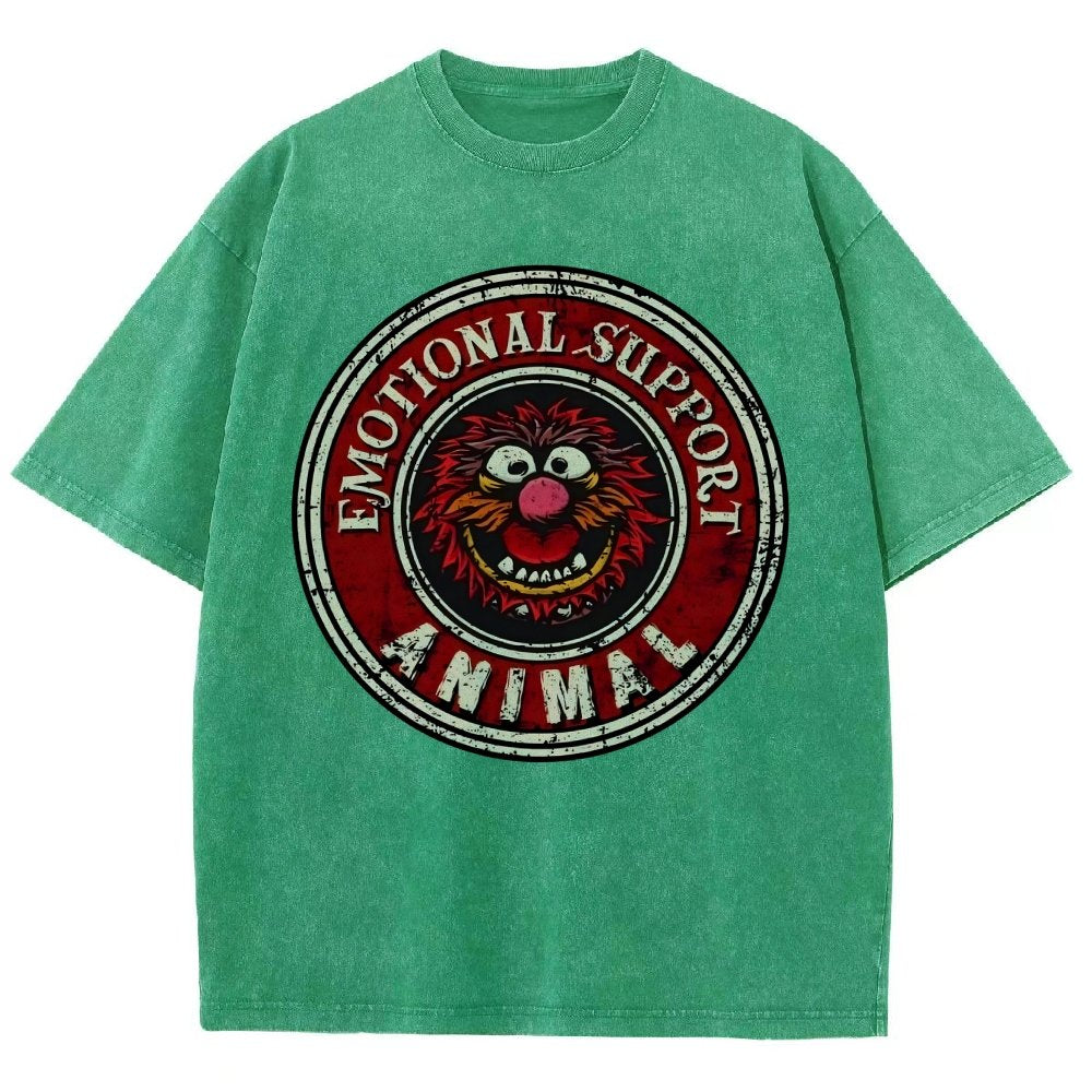 Emotional Support Animals Vintage Distressed T-shirt