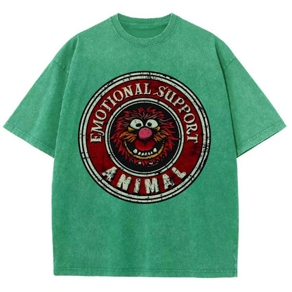Emotional Support Animals Vintage Distressed T-shirt