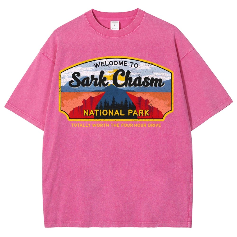 Welcome To Sarcasm Remix Vintage Distressed T-shirt