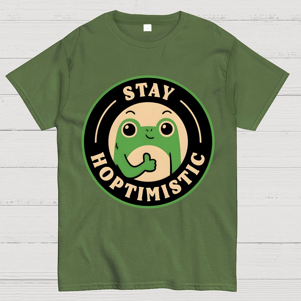 Stay Hoptimistic Geek T-Shirt
