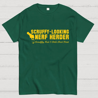 Scruffy Maverick Geek T-Shirt