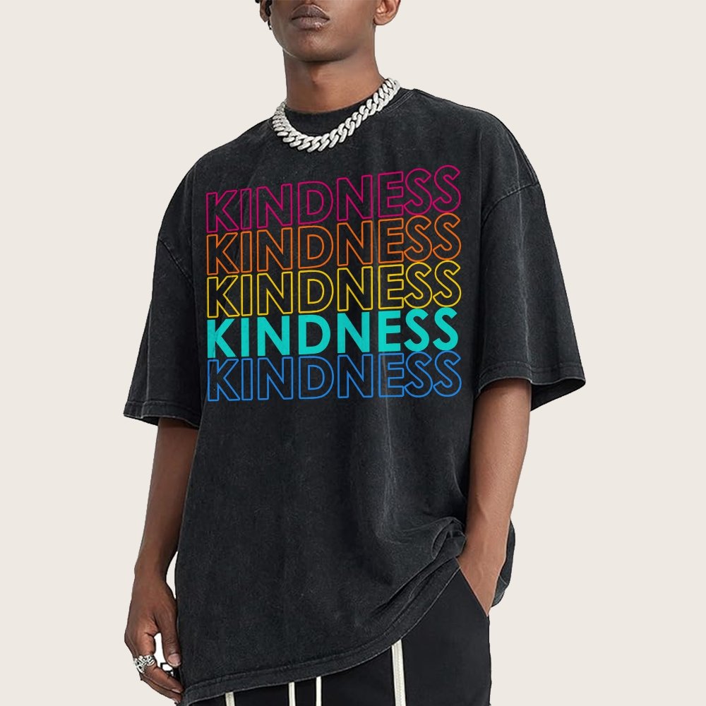 Kindness is Timeless Vintage Distressed T-shirt
