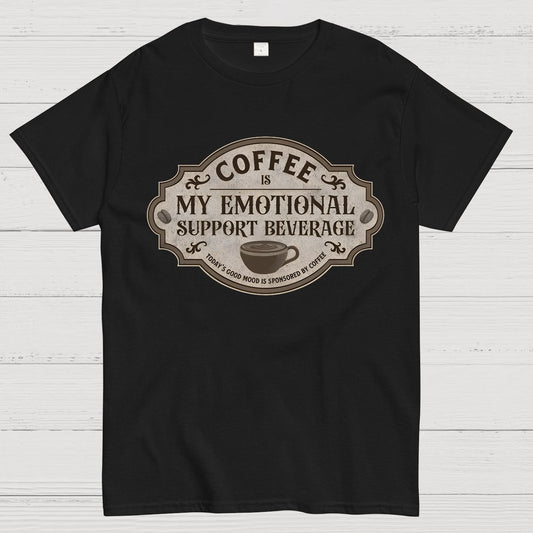 My Emotional Support Beverage Geek T-Shirt