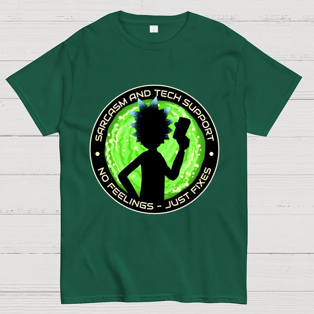 Sarcasm And Tech Support Scientist Geek T-Shirt