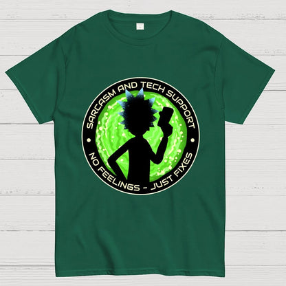 Sarcasm And Tech Support Scientist Geek T-Shirt