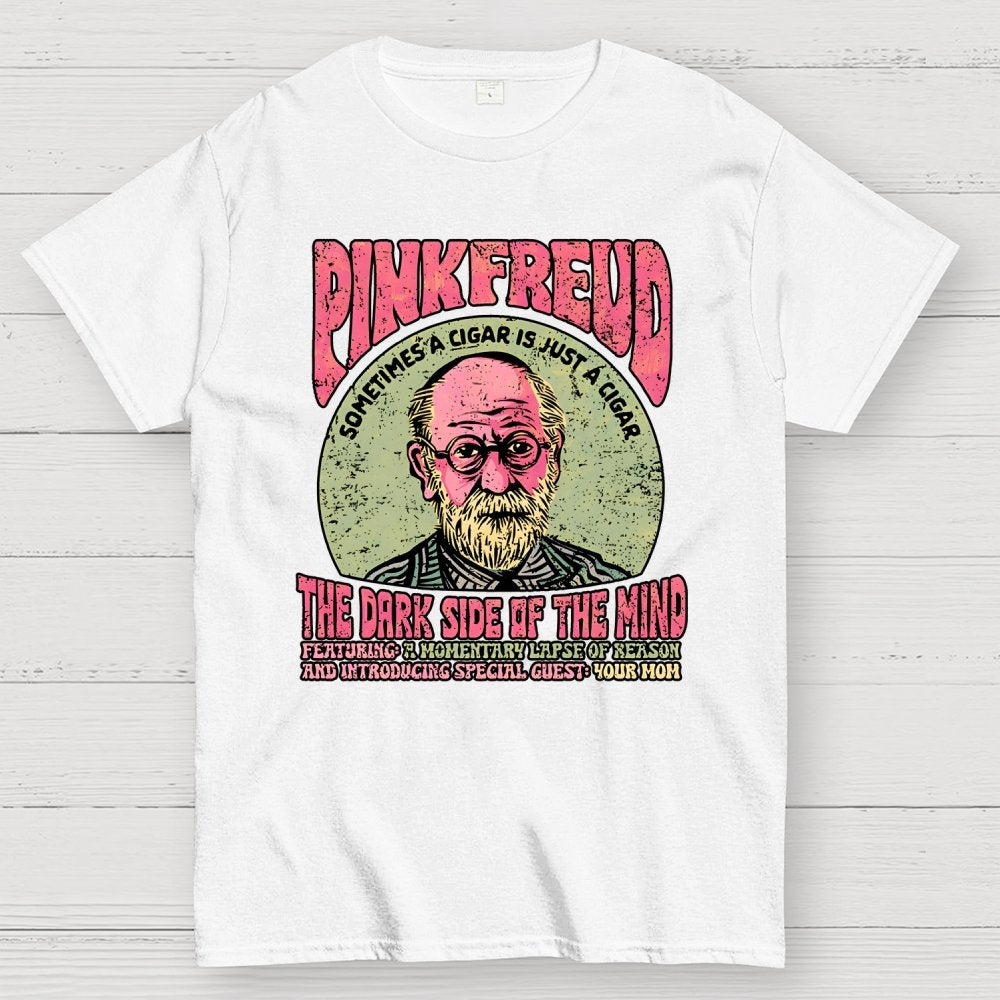 Pink Freud Geek T-Shirt