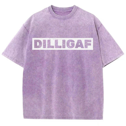 DILLIGAFF - Do I Look Like I Give A F... Vintage Distressed T-shirt