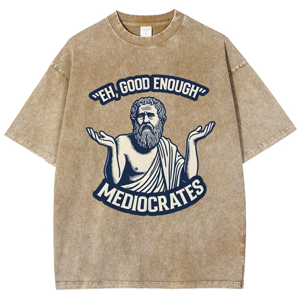 Eh Good Enough Vintage Distressed T-shirt