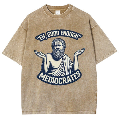Eh Good Enough Vintage Distressed T-shirt
