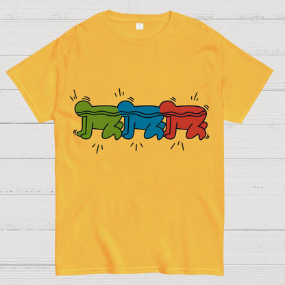Haring Centipede Geek T-Shirt