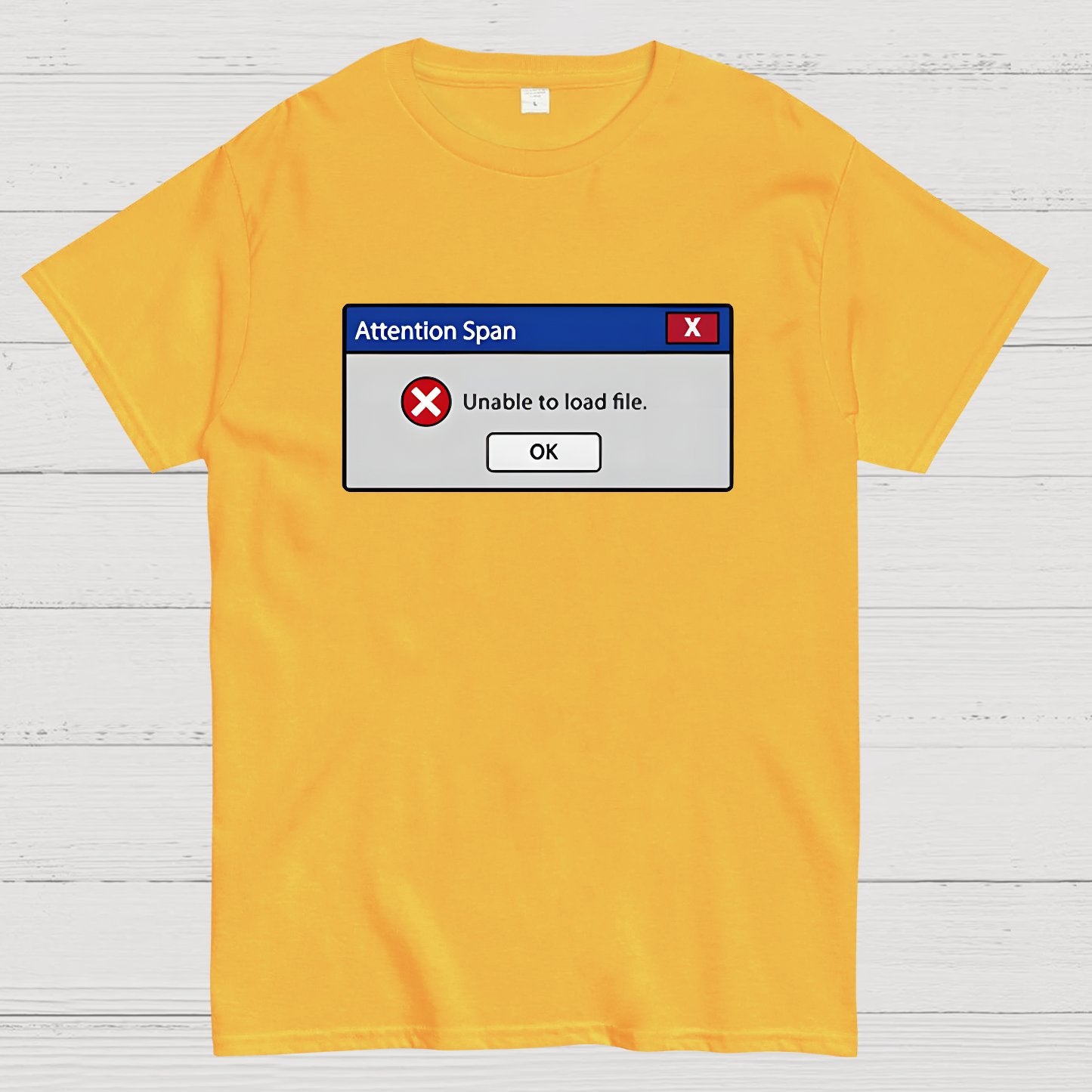 Attention Span Not Loading Geek T-Shirt