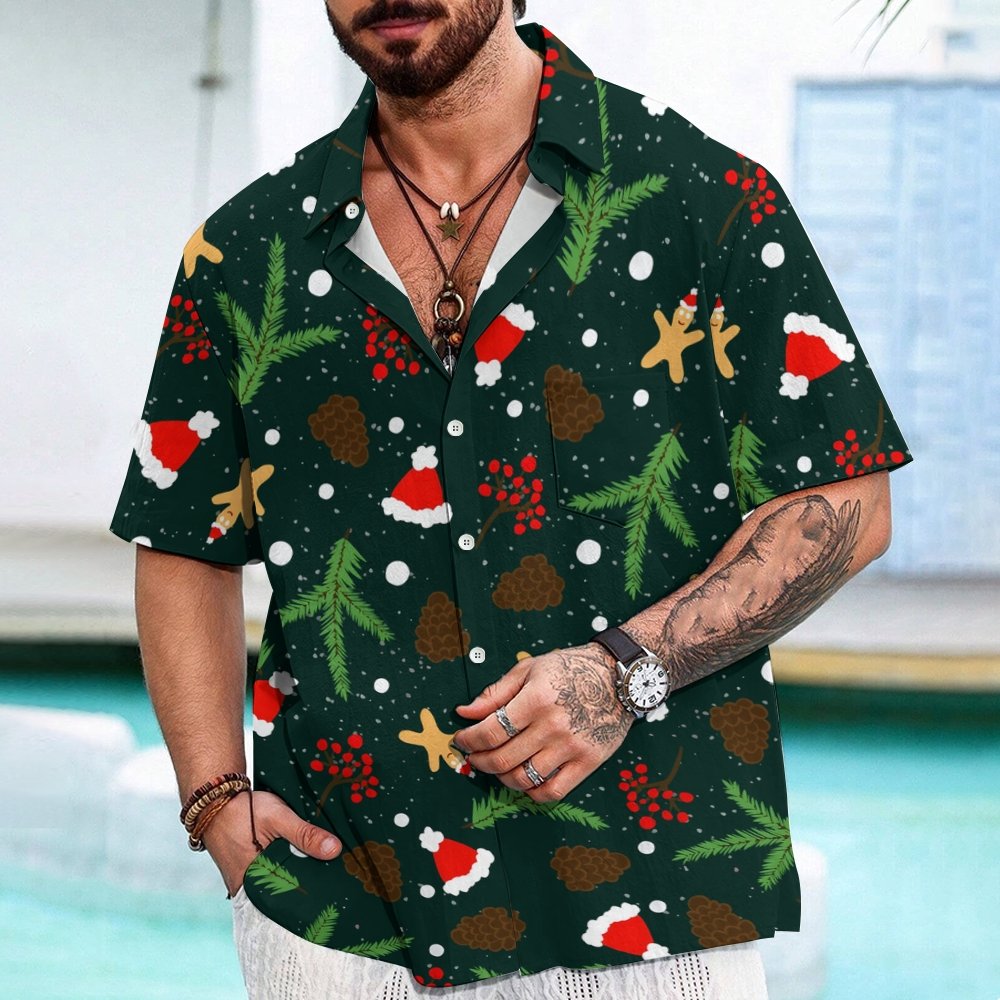 Christmas Cookies Print Geeky Shirt