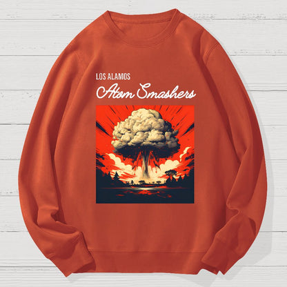 Los Alamos Atom Smashers Geek Cotton Sweatshirt