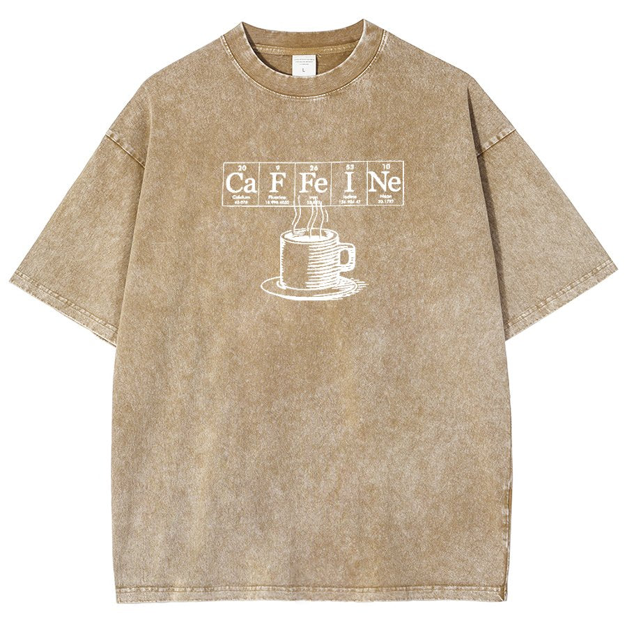 Caffe I Need Vintage Distressed T-shirt