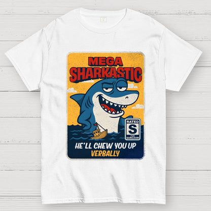 Mega Sharkastic Geek T-Shirt