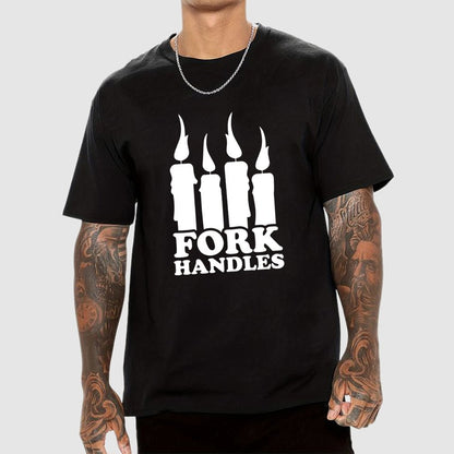 Or is it fork handles？Geek T-Shirt