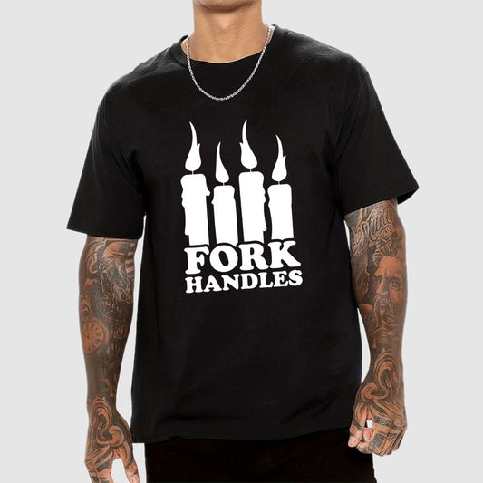 Or is it fork handles？Geek T-Shirt