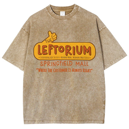 The Leftorium Store Vintage Distressed T-shirt