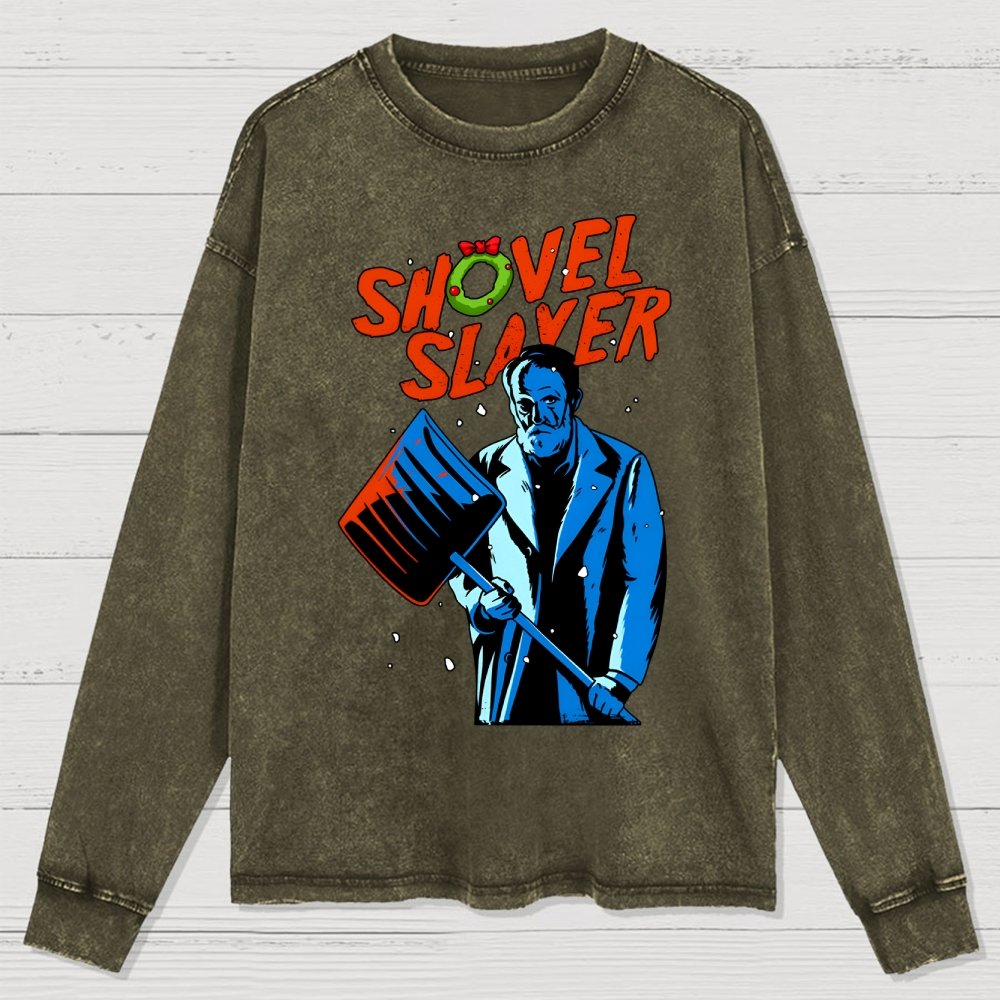 Shovel Slayer Washed Long Sleeve Tee