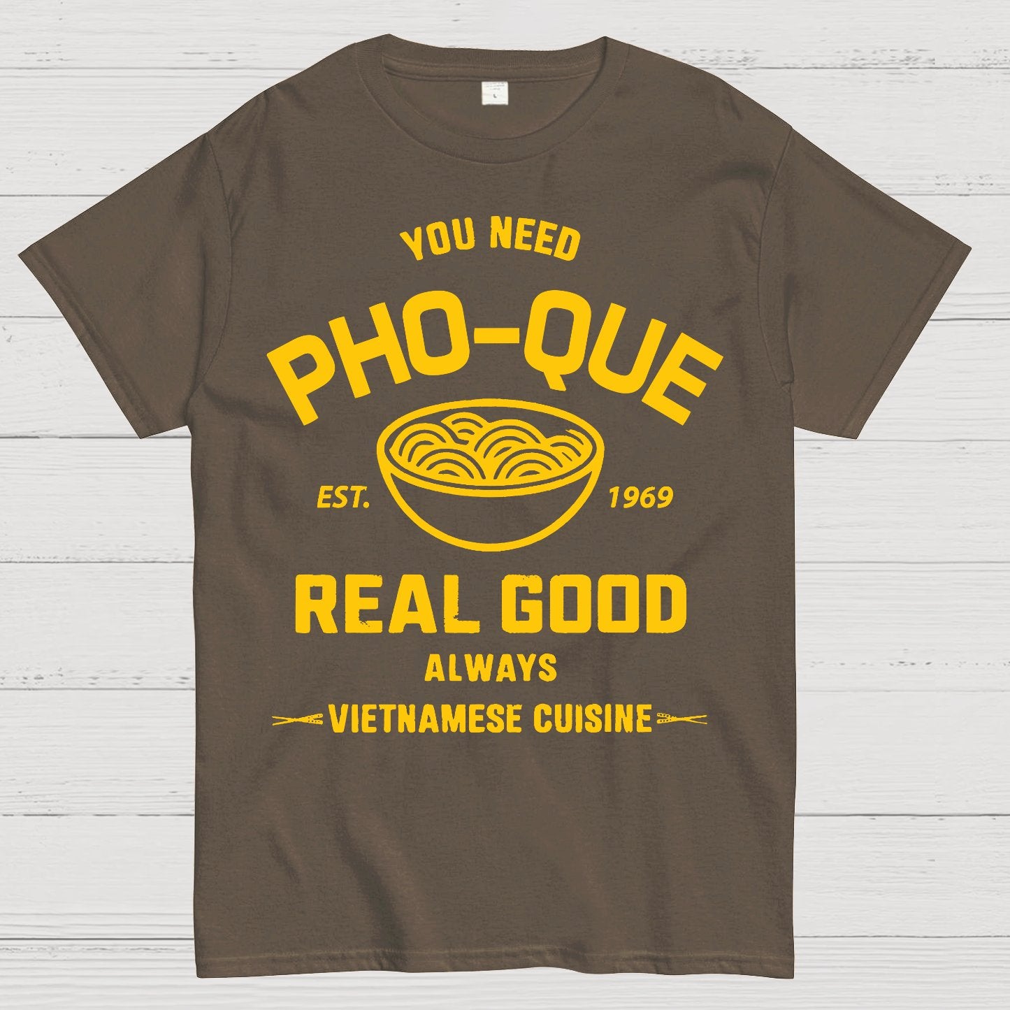 You Need Pho-Que Real Good Funny Pun Geek T-Shirt