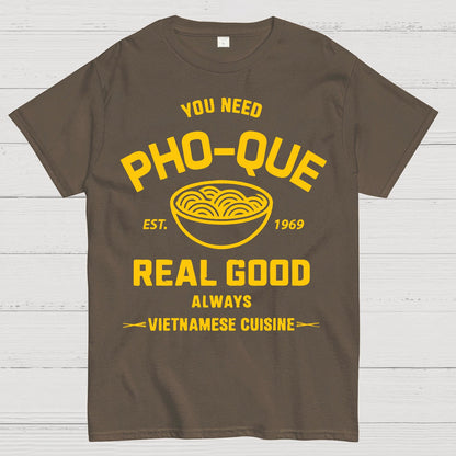 You Need Pho-Que Real Good Funny Pun Geek T-Shirt