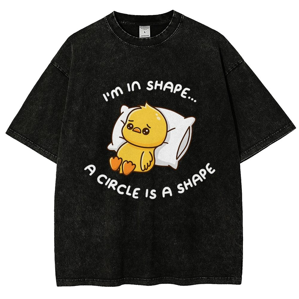 I'm In Shape Vintage Distressed T-shirt
