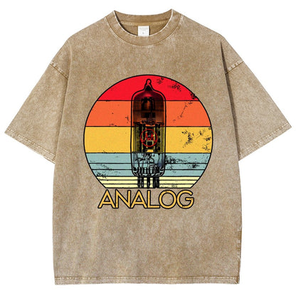 Vacuum Tube Analog Vintage Distressed T-shirt