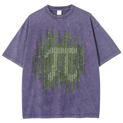Enter The Pi Vintage Distressed T-shirt