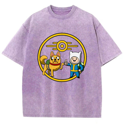 Wasteland Time Vintage Distressed T-shirt